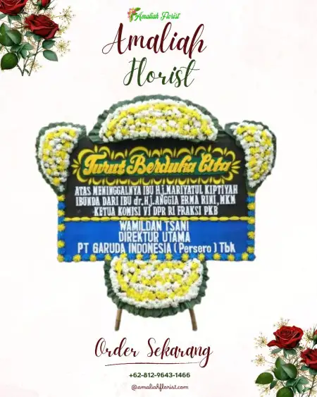 Papan Bunga Duka Dharma Agung Funeral Home Bekasi